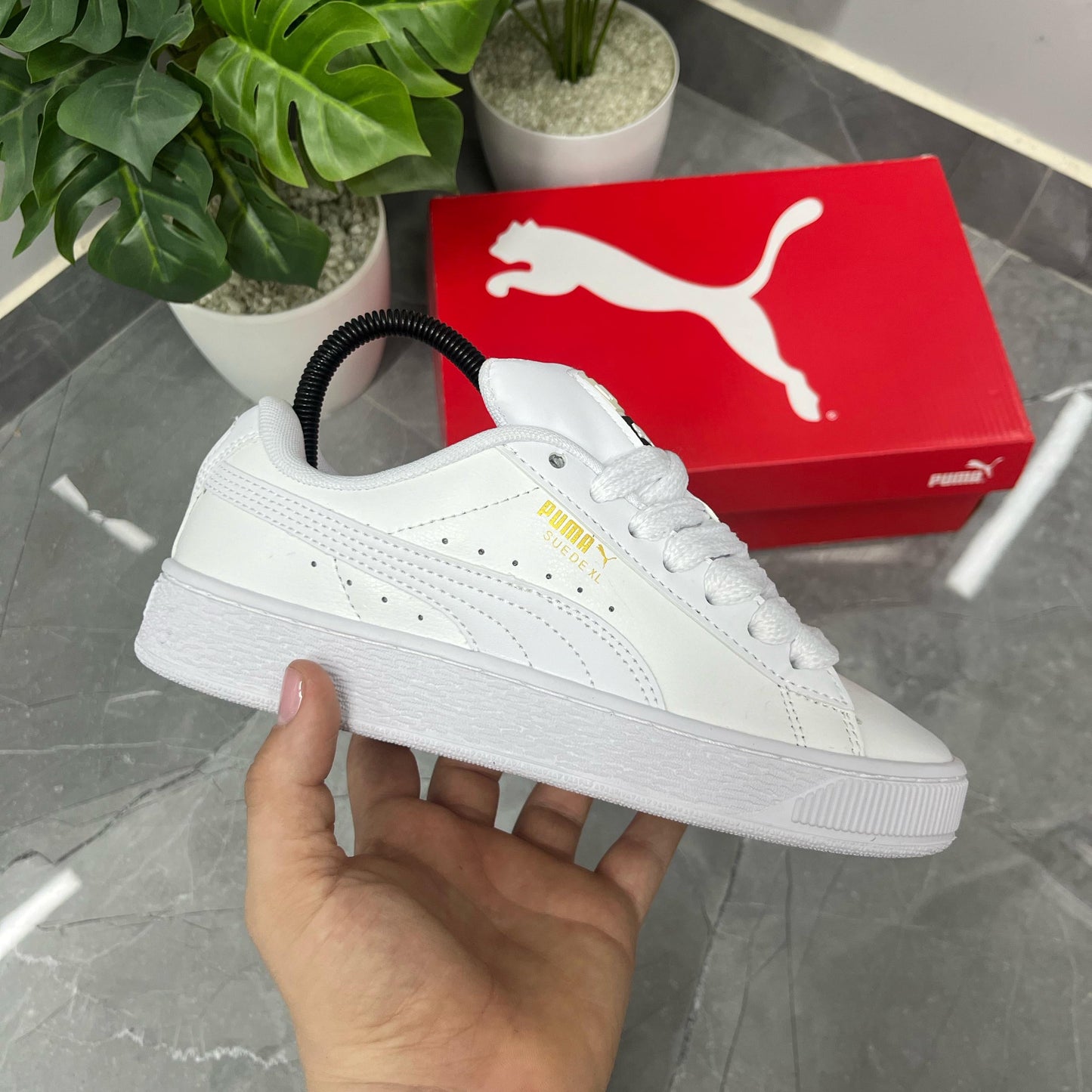 PUMA FERRARI SUEDE XL BLANCO