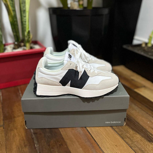 NEW BALANCE 327 BLANCO - NEGRO