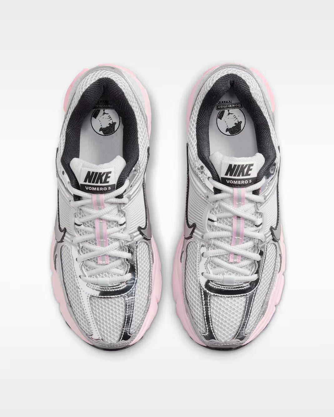 NIKE ZOOM VOMERO 5 PLATEADO ROSA