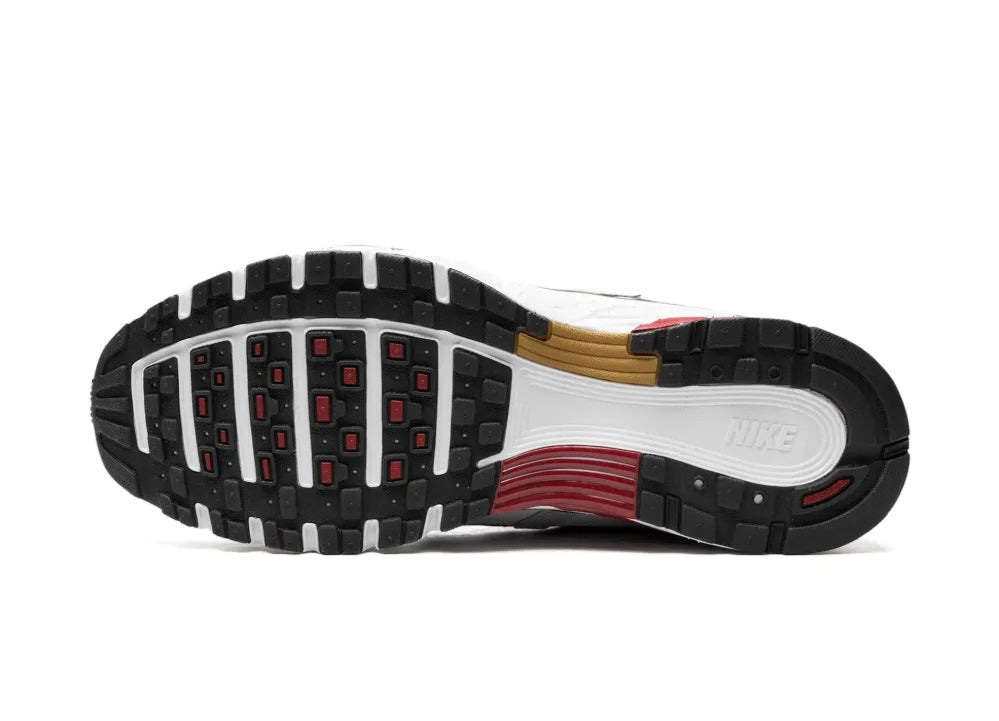 NIKE P-6000 GRIS/ROJO