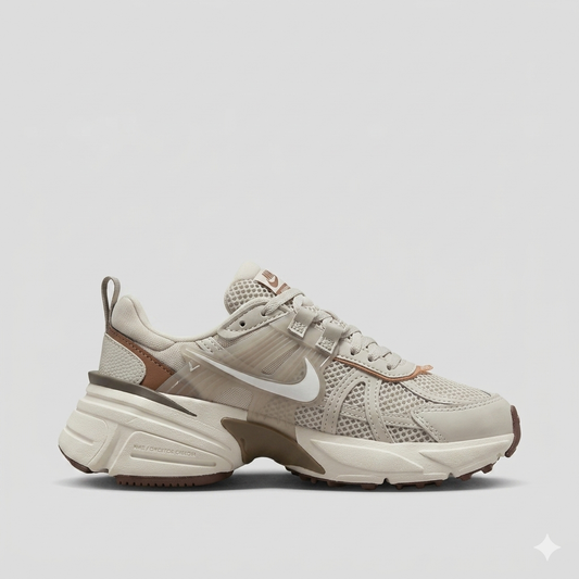 NIKE V2K RUN BEIGE