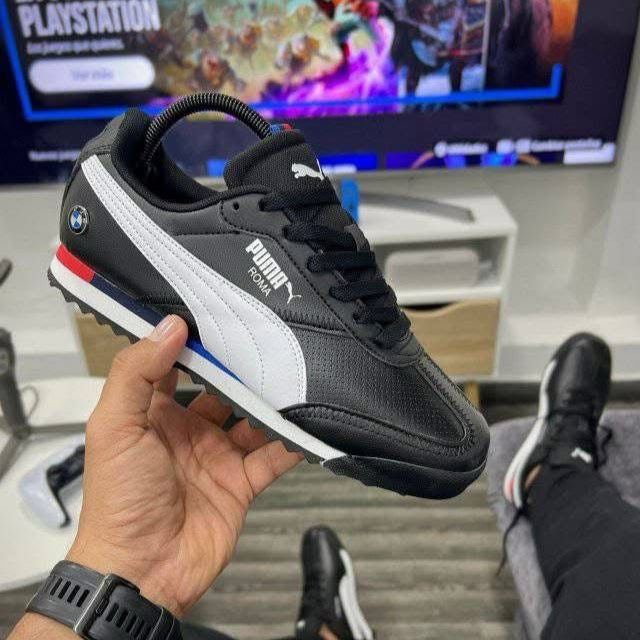 PUMA ROMA BMW NEGRO / BLANCO