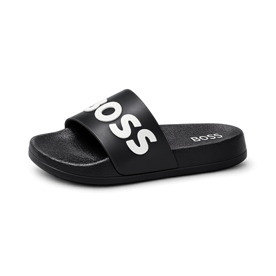 SANDALIAS NIÑO BOSS NEGRA
