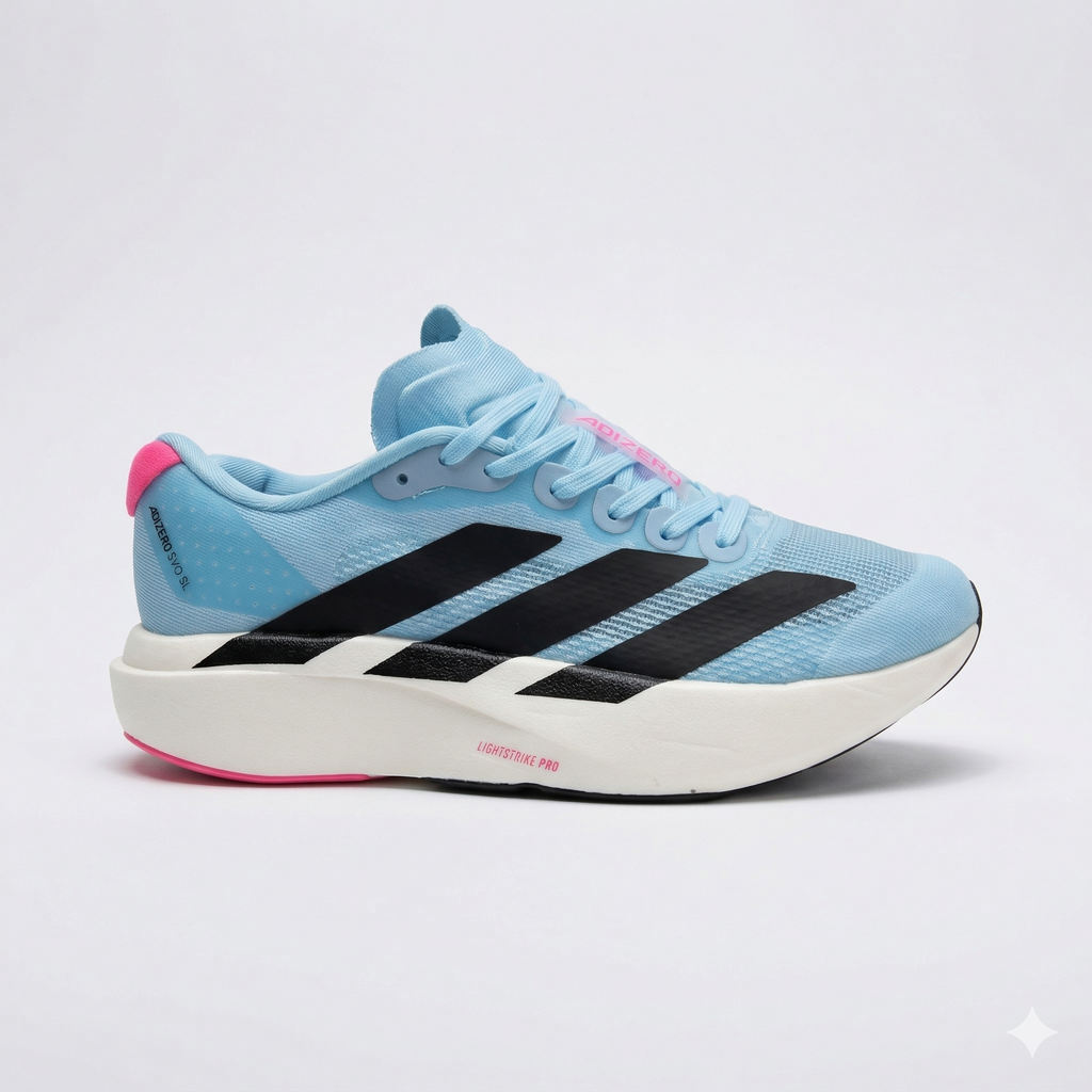 ADIDAS ADIZERO EVO SL AZUL CELESTE