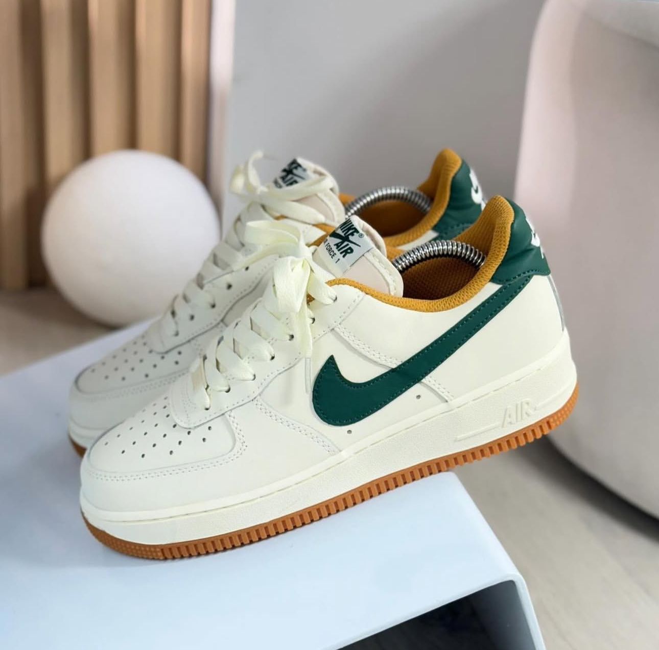 AIR FORCE ONE BLANCO CHULO VERDE