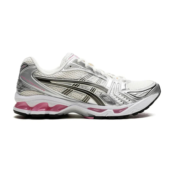 ASICS GEL KAYANO 14 WHITE PURE SILVER BLACK