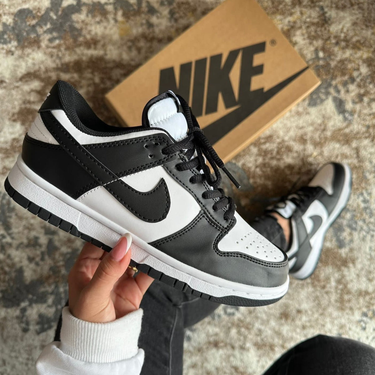 NIKE SB LOW PANDA NEGRO