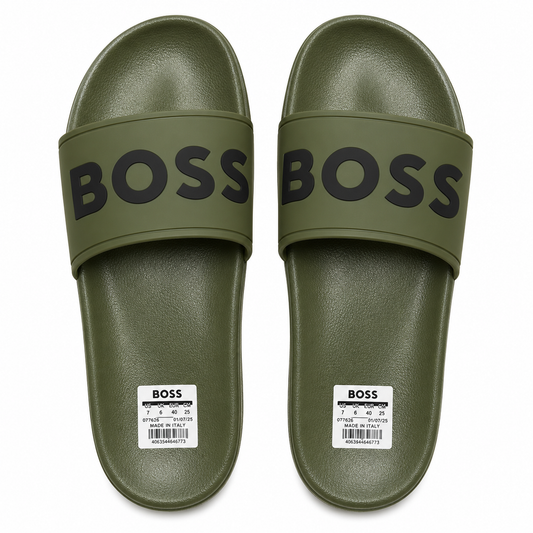 SANDALIAS BOSS VERDE