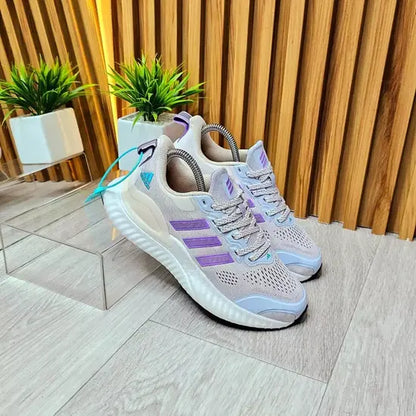 ADIDAS BOUNCE BLANCA MORADA