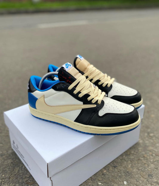 Jordan Travis Scott Cream Blue