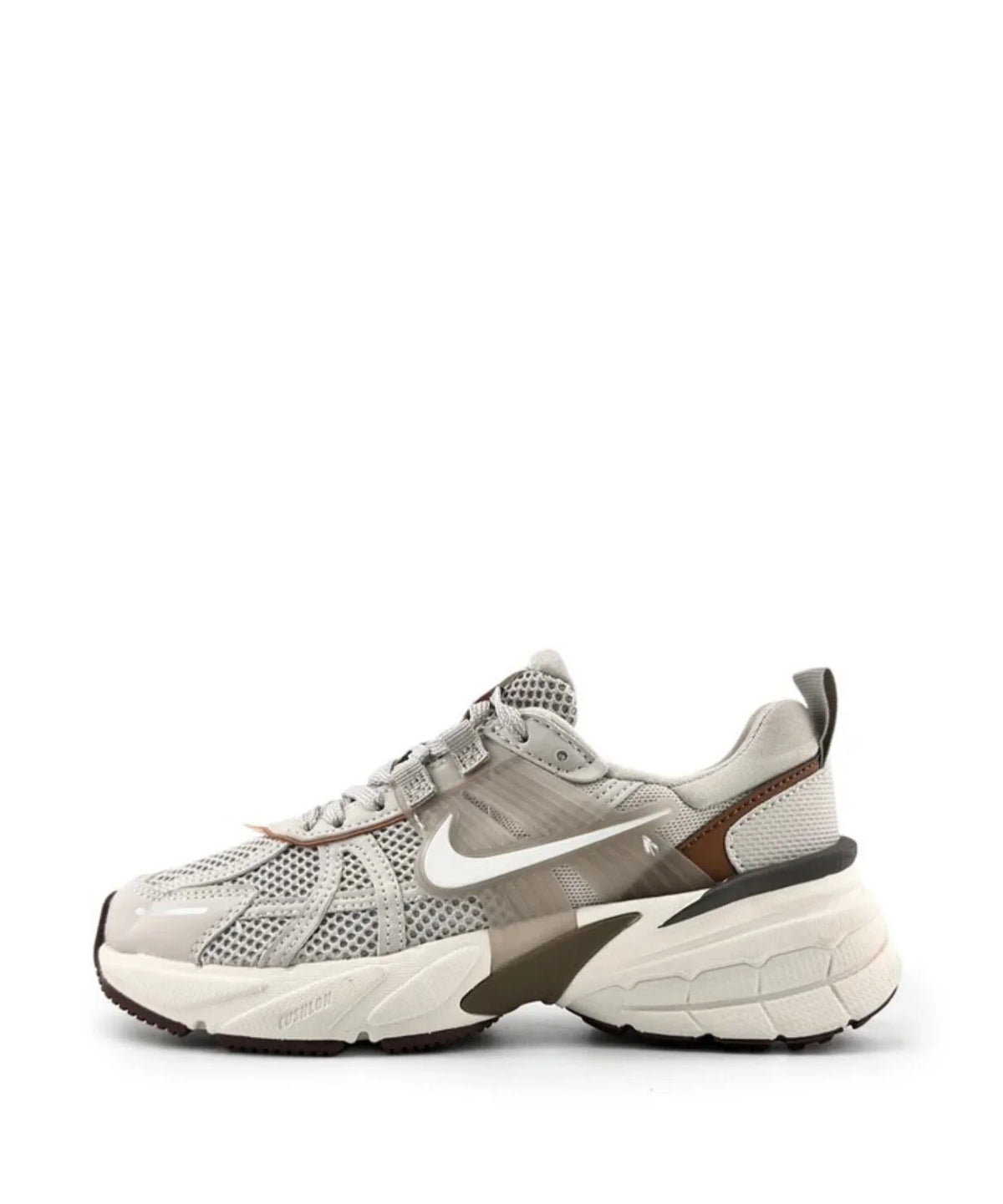 NIKE V2K RUN BEIGE