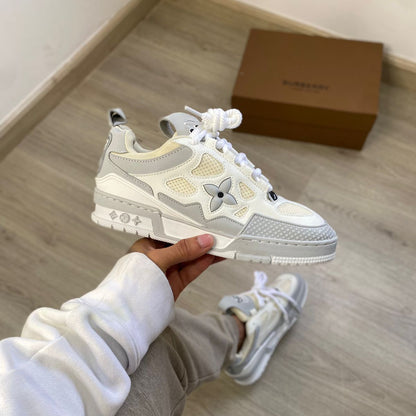 LOUIS VUITTON SKATE GRIS - BLANCO