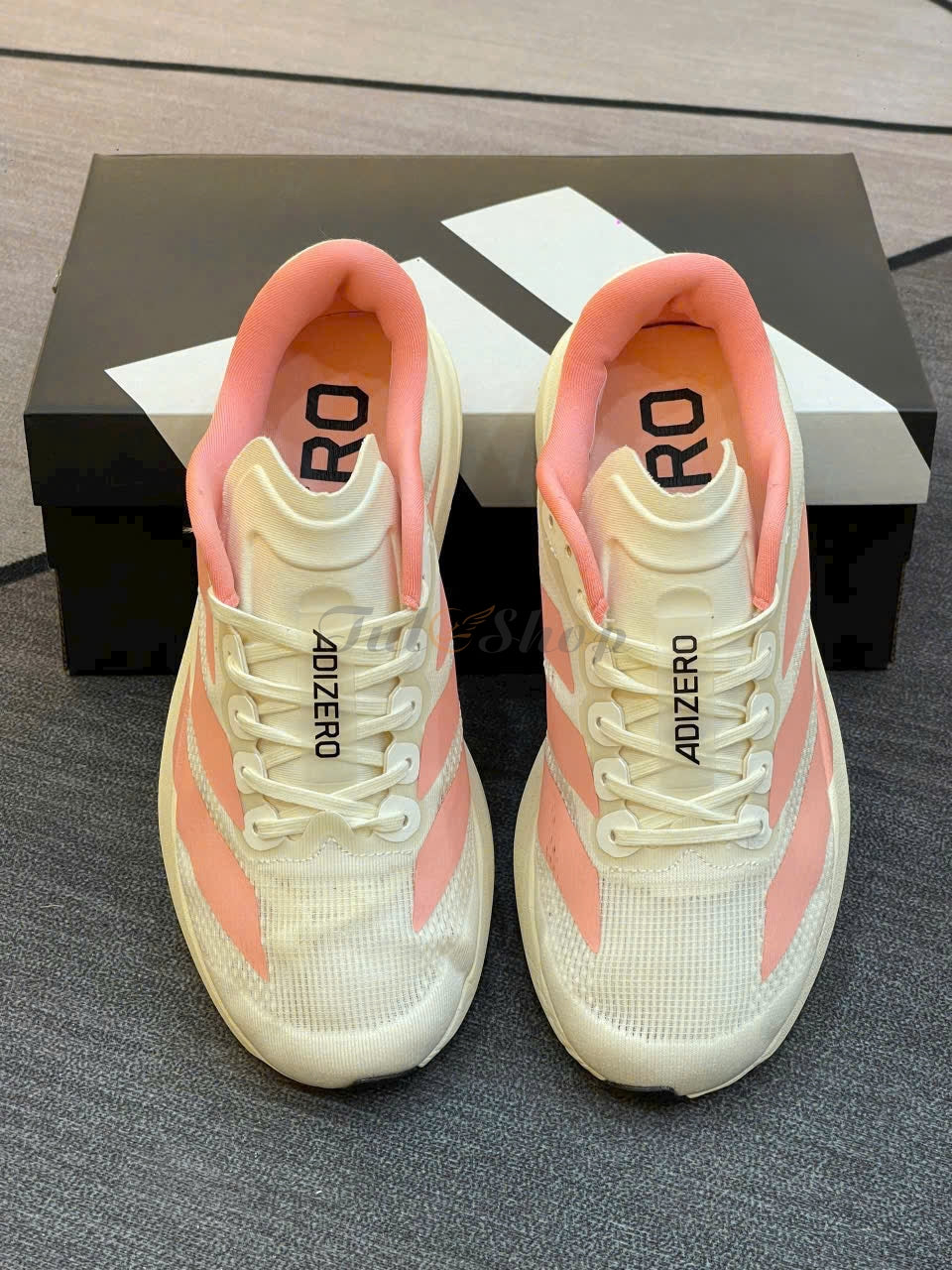 ADIDAS ADIZERO ADIOS PRO EVO 1 BEIGE ROSADO