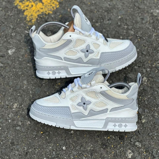 LOUIS VUITTON SKATE GRIS - BLANCO